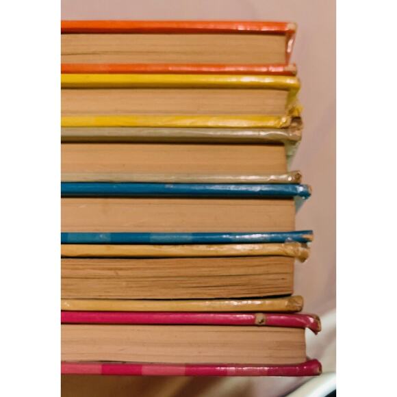 Golden Book Illustrated Dictionary Complete Set 1961 Vol 1-6 Hardcover Vintage - Picture 10 of 12